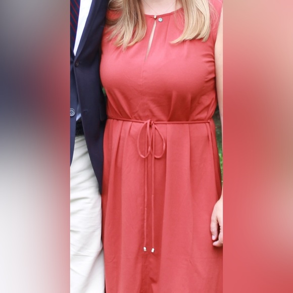 H&M rust colored dress size XS in excellent condition! - Picture 8 of 8